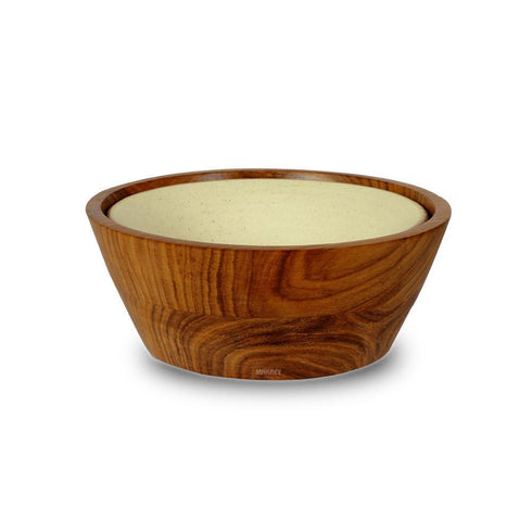 Ceramic Portion Japanese Bowl CMD w/Wood Covering